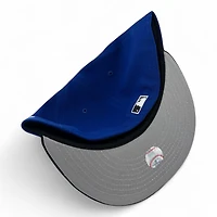 Los Angeles Dodgers Royal Blue and Black "Music Collection" 2024 WS Champs Patch Gray UV New Era 59FIFTY Fitted Hat