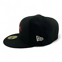 Atlanta Braves Black "Music Collection" 2000 ASG Patch Gray UV New Era 59FIFTY Fitted Hat