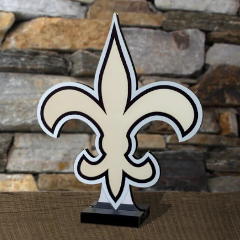 New Orleans Saints LED Infinity Logo Light