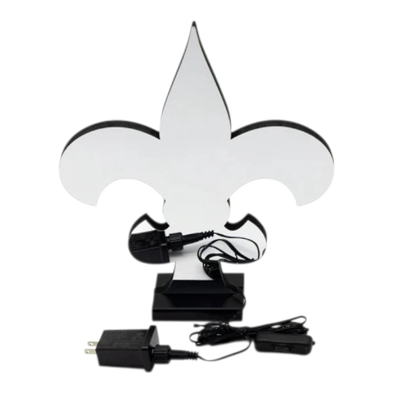 New Orleans Saints LED Infinity Logo Light