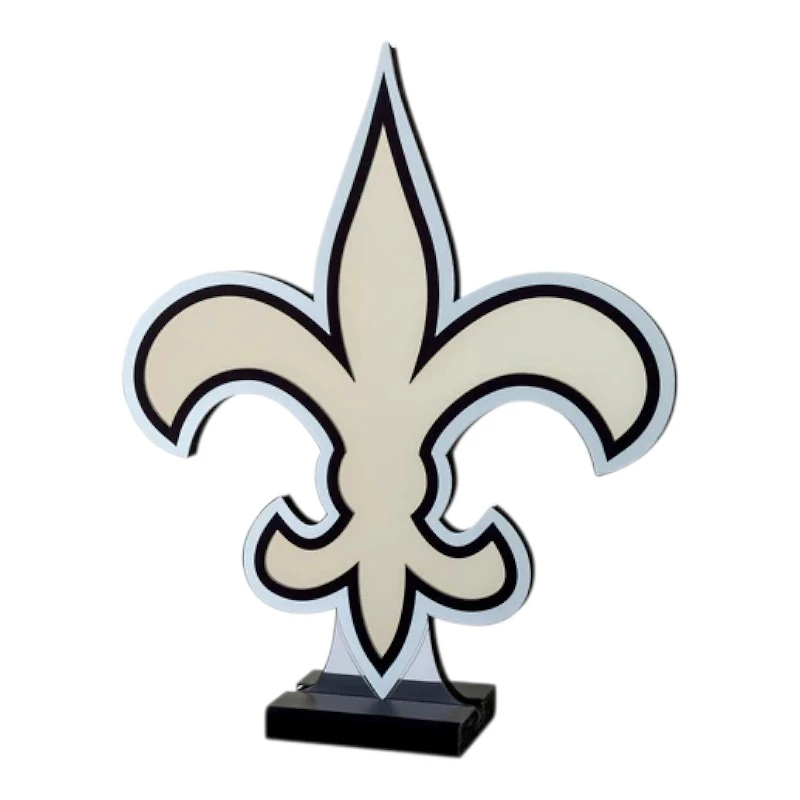 New Orleans Saints LED Infinity Logo Light