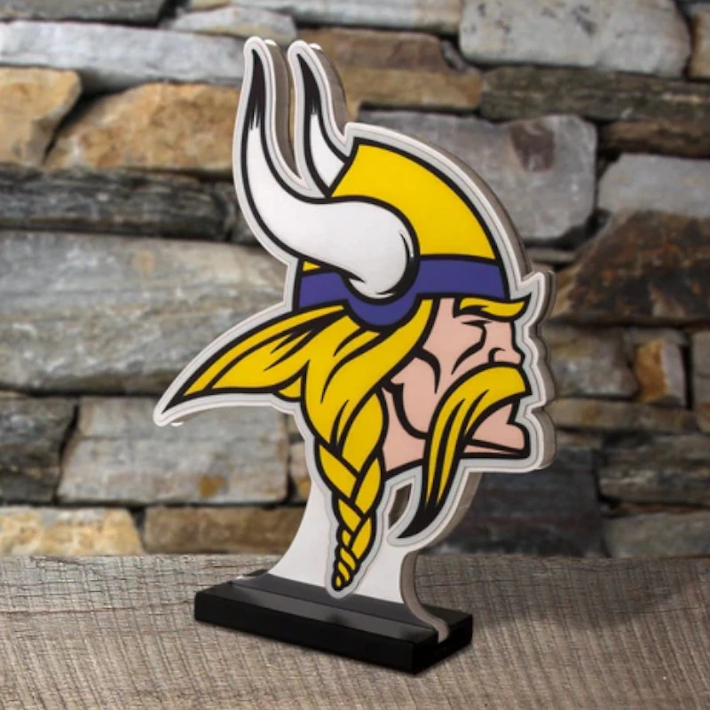 Minnesota Vikings LED Infinity Logo Light