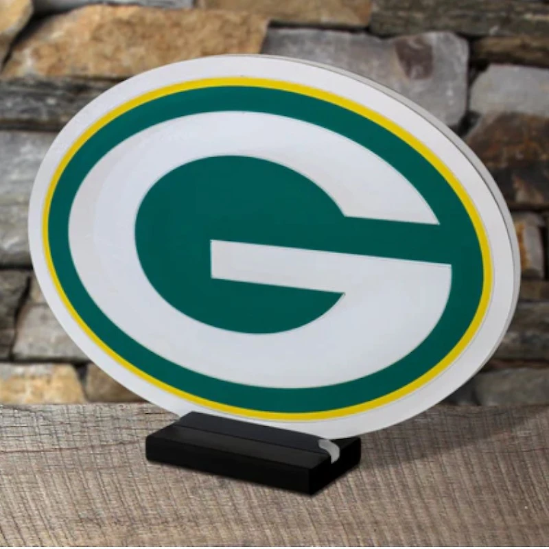 Green Bay Packers LED Infinity Logo Light