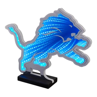 Detroit Lions LED Infinity Logo Light