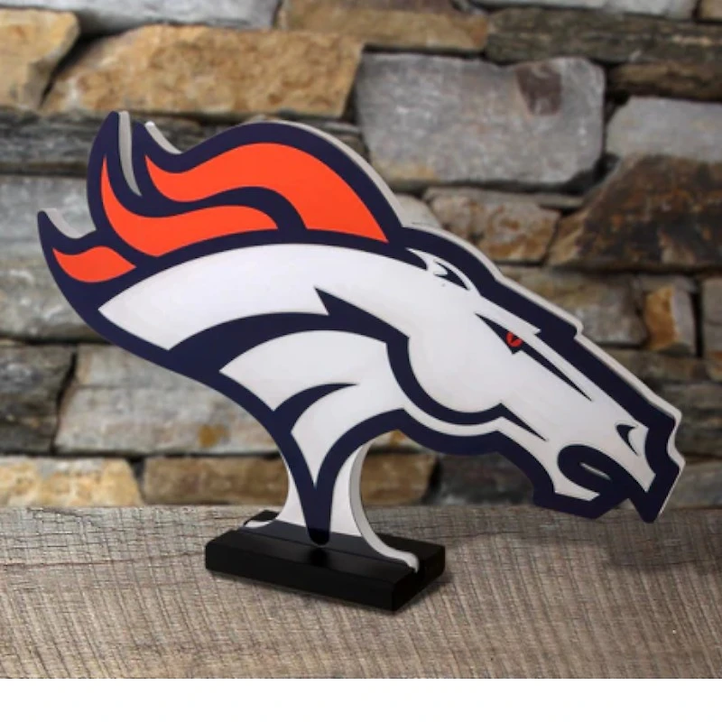 Denver Broncos LED Infinity Logo Light