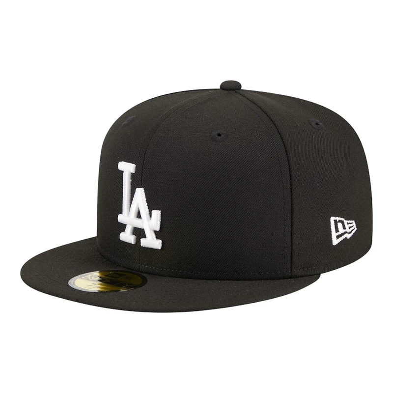 Los Angeles Dodgers and White 2020 World Series Patch Grey UV New Era 59FIFTY Fitted Hat