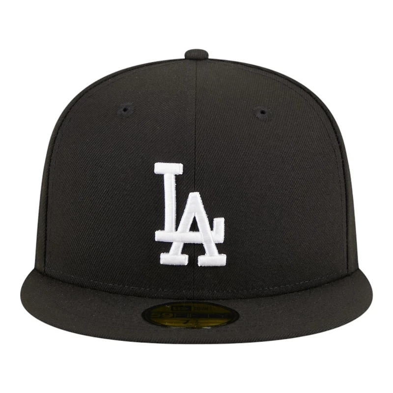 Los Angeles Dodgers and White 2020 World Series Patch Grey UV New Era 59FIFTY Fitted Hat