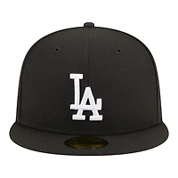 Los Angeles Dodgers and White 2020 World Series Patch Grey UV New Era 59FIFTY Fitted Hat