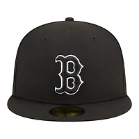 Boston Red Sox and White 1999 All Star Game Patch Grey UV New Era 59FIFTY Fitted Hat