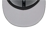 Arizona Diamondbacks Black and White 2001 World Series Patch Grey UV New Era 59FIFTY Fitted Hat