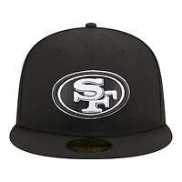 San Francisco 49ers and White Super Bowl XXIX Patch Grey UV New Era 59FIFTY Fitted Hat
