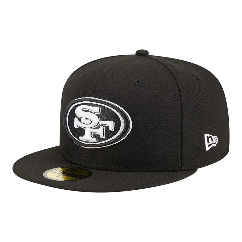 San Francisco 49ers and White Super Bowl XXIX Patch Grey UV New Era 59FIFTY Fitted Hat