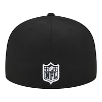 Denver Broncos and White Super Bowl 50 Patch Grey UV New Era 59FIFTY Fitted Hat