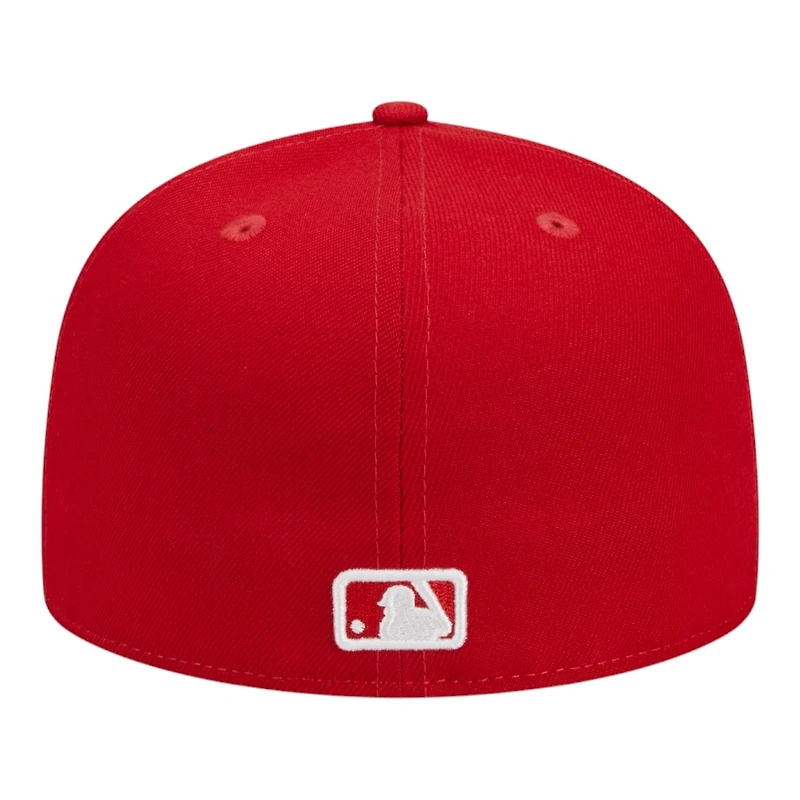 Pittsburgh Pirates Red and White 1959 All Star Game Patch Grey UV New Era 59FIFTY Fitted Hat