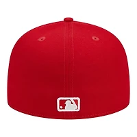 Pittsburgh Pirates Red and White 1959 All Star Game Patch Grey UV New Era 59FIFTY Fitted Hat