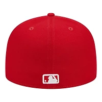 Houston Astros Red and White 2017 World Series Patch Grey UV New Era 59FIFTY Fitted Hat