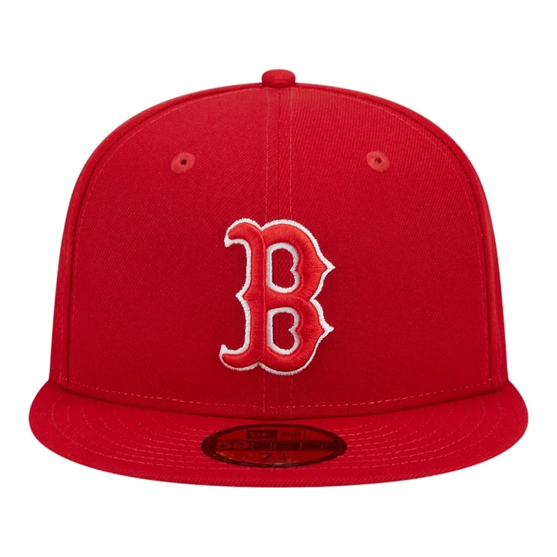 Boston Red Sox and White 1999 All Star Game Patch Grey UV New Era 59FIFTY Fitted Hat