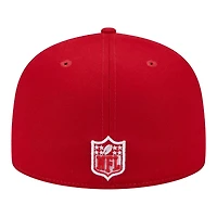 Buffalo Bills Red and White 1988 Hawaii Pro Bowl Patch Grey UV New Era 59FIFTY Fitted Hat