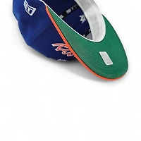 Denver Broncos Majestic Blue Rush Orange 2T Leon the Lab Green UV New Era 59FIFTY Fitted Hat