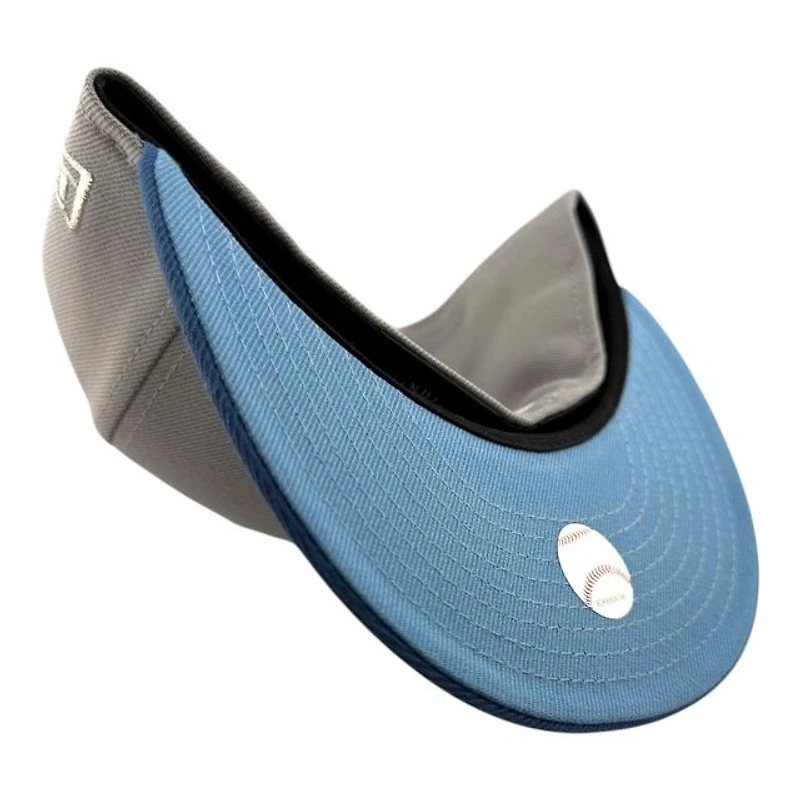 Los Angeles Dodgers Gray and Indigo Olympic Pack 2.0 Icy Blue UV New Era 59FIFTY Fitted Hat