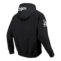Los Angeles Dodgers Black Classic Wind Suit Woven Full Zip Pullover Hoodie