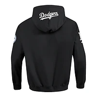 Los Angeles Dodgers Black Classic Wind Suit Woven Full Zip Pullover Hoodie