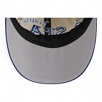 Seattle Mariners Chrome and Royal Blue Scatter Retro Crown 9FIFTY Snapback