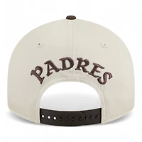 San Diego Padres Chrome and Brown Scatter Retro Crown 9FIFTY Snapback
