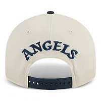 California Angels Chrome and Navy Scatter Retro Crown 9FIFTY Snapback