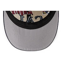 California Angels Chrome and Navy Scatter Retro Crown 9FIFTY Snapback