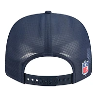 Chicago Bears Navy 2025 NFL Sideline New Era 9SEVENTY Trucker Adjustable Snapback Hat