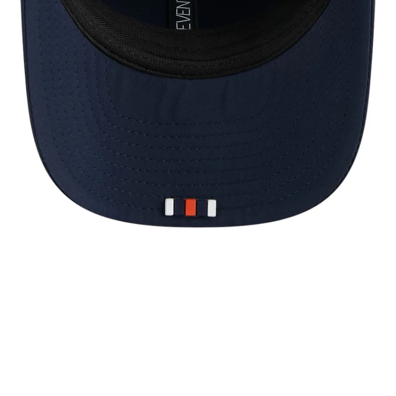 Chicago Bears Navy 2025 NFL Sideline New Era 9SEVENTY Trucker Adjustable Snapback Hat