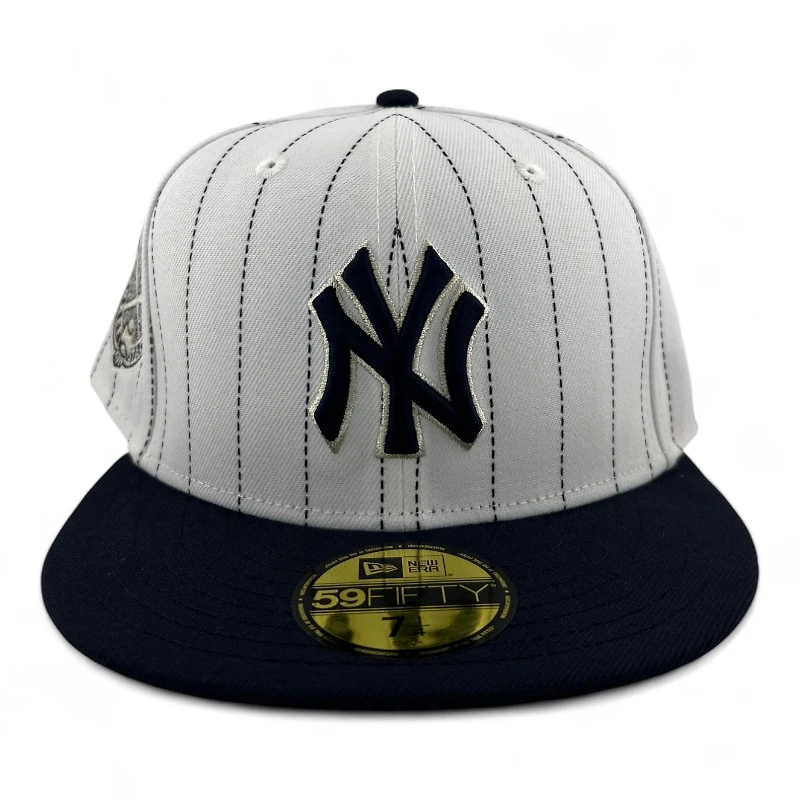 New York Yankees White and Navy "East vs West Collection" 1938 Patch Gray UV Era 59FIFTY Fitted Hat
