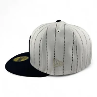New York Yankees White and Navy "East vs West Collection" 1938 Patch Gray UV Era 59FIFTY Fitted Hat