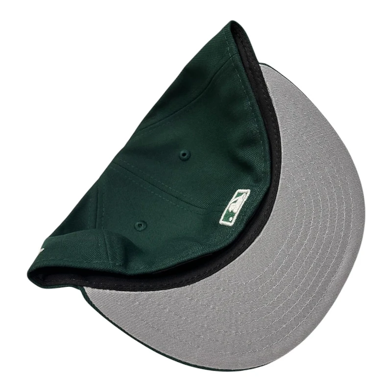 San Diego Padres White on Dark Green Gray UV New Era 59Fifty Fitted Hat