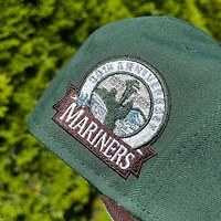 Seattle Mariners Green and Brown 30th Anniversary Patch Icy Blue UV 59FIFTY Fitted Hat