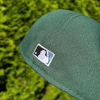 Seattle Mariners Green and Brown 30th Anniversary Patch Icy Blue UV 59FIFTY Fitted Hat