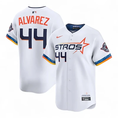 Houston Astros Yordan Alvarez White City Connect Nike Limited Player Jersey
