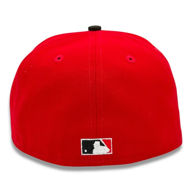 Colt 45s Red and Black Celebrating 40 Years Patch Grey UV New Era 59FIFTY Fitted Hat