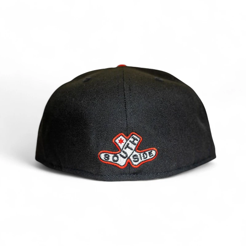 Chicago White Sox Leon the Lab City Connect Patch Grey UV New Era 59FIFTY Fitted Hat