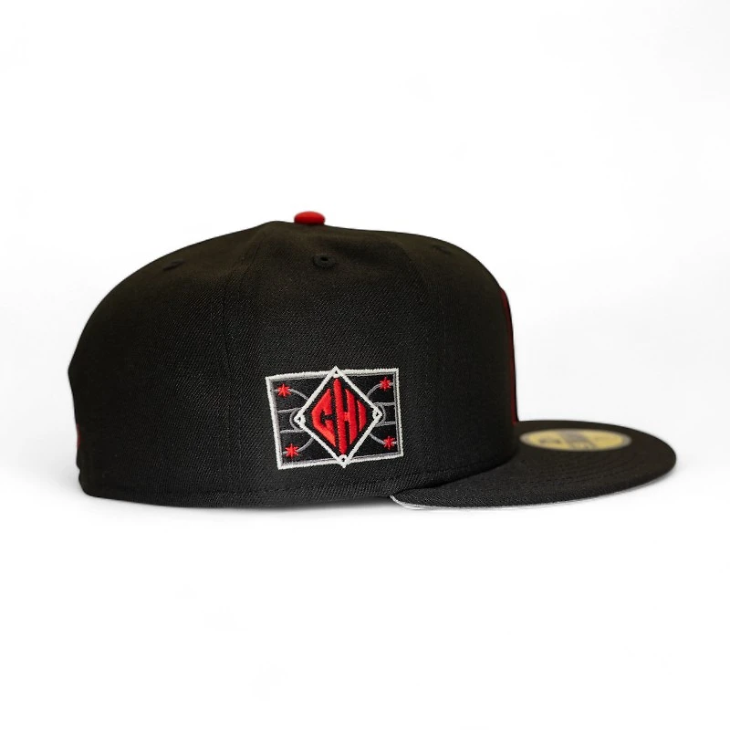 Chicago White Sox Leon the Lab City Connect Patch Grey UV New Era 59FIFTY Fitted Hat