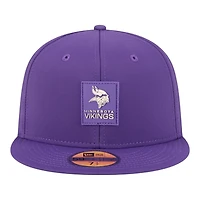 Minnesota Vikings Purple 2025 NFL Sideline New Era 59FIFTY Fitted Hat