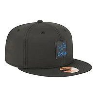 Detroit Lions Black 2025 NFL Sideline New Era 59FIFTY Fitted Hat