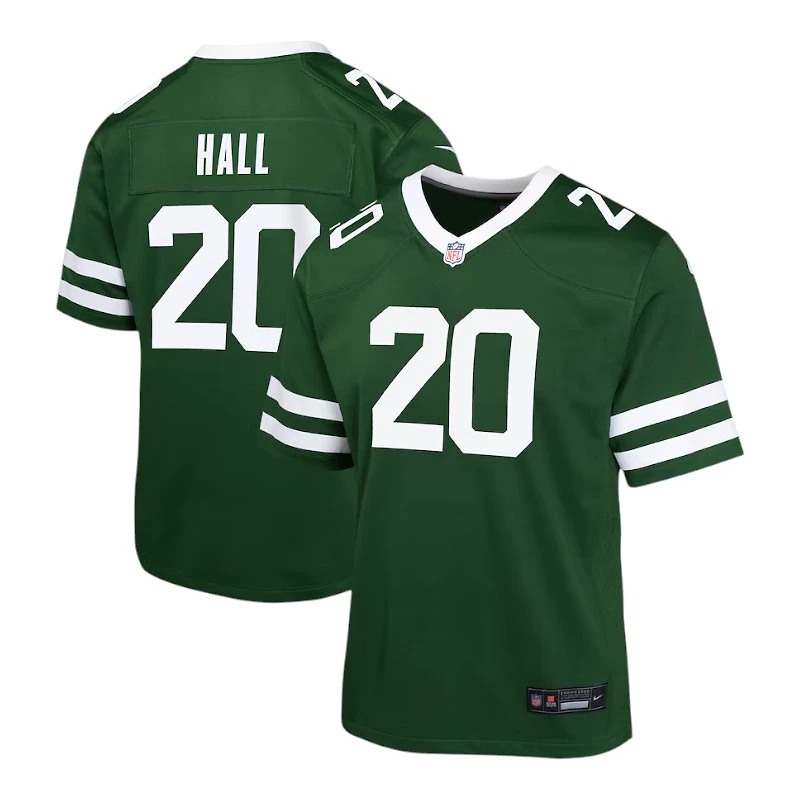 Youth New York Jets Breece Hall Green Nike Game Jersey