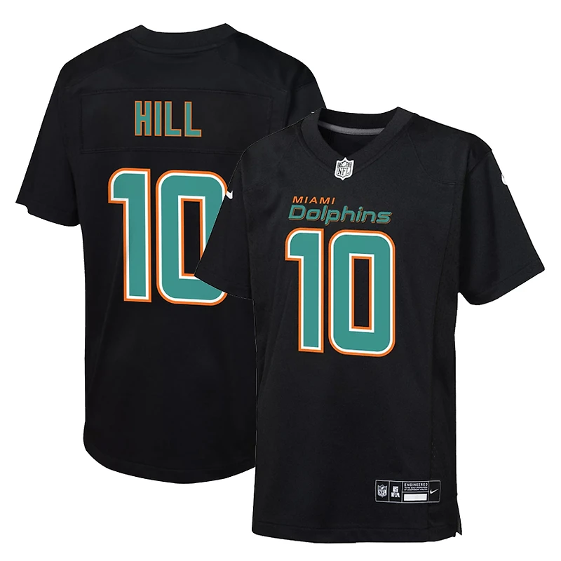 Youth Miami Dolphins Tyreek Hill Black Nike Game Jersey