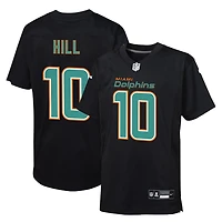 Youth Miami Dolphins Tyreek Hill Black Nike Game Jersey