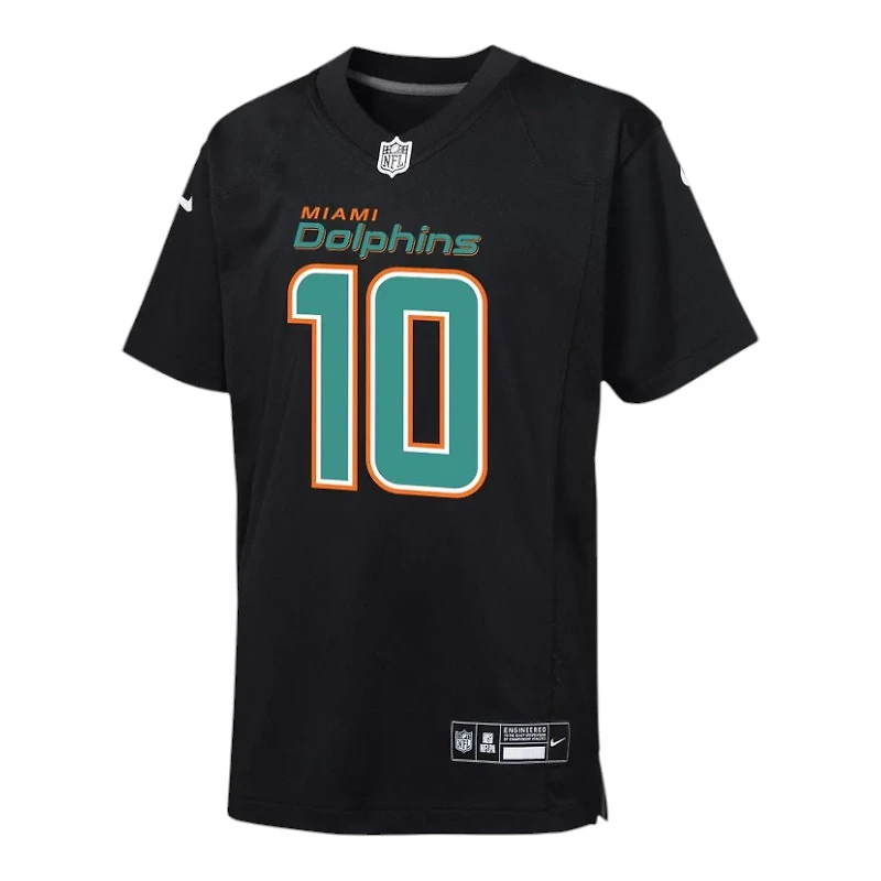 Youth Miami Dolphins Tyreek Hill Black Nike Game Jersey