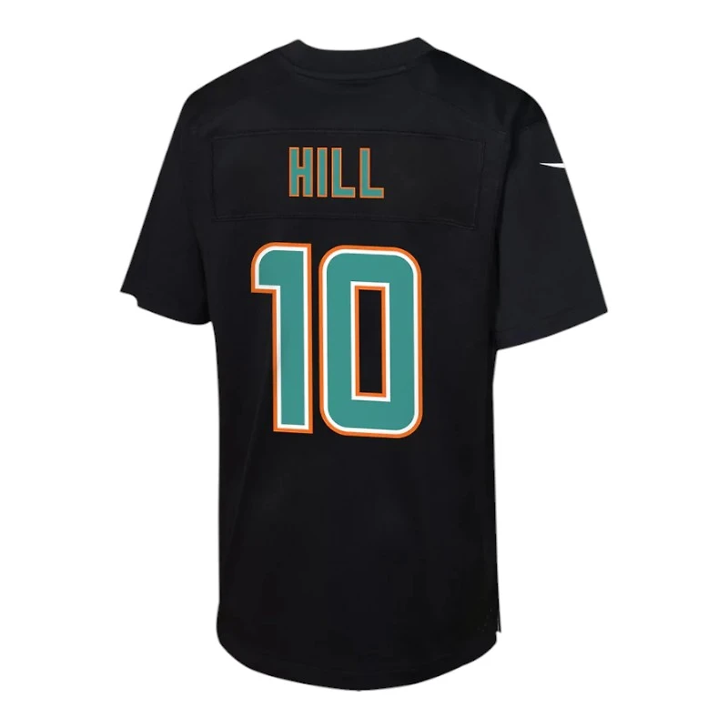Youth Miami Dolphins Tyreek Hill Black Nike Game Jersey