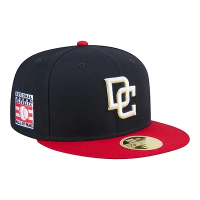 Washington Nationals Navy and Red Baseball Hall of Fame New Era 59FIFTY Fitted Hat