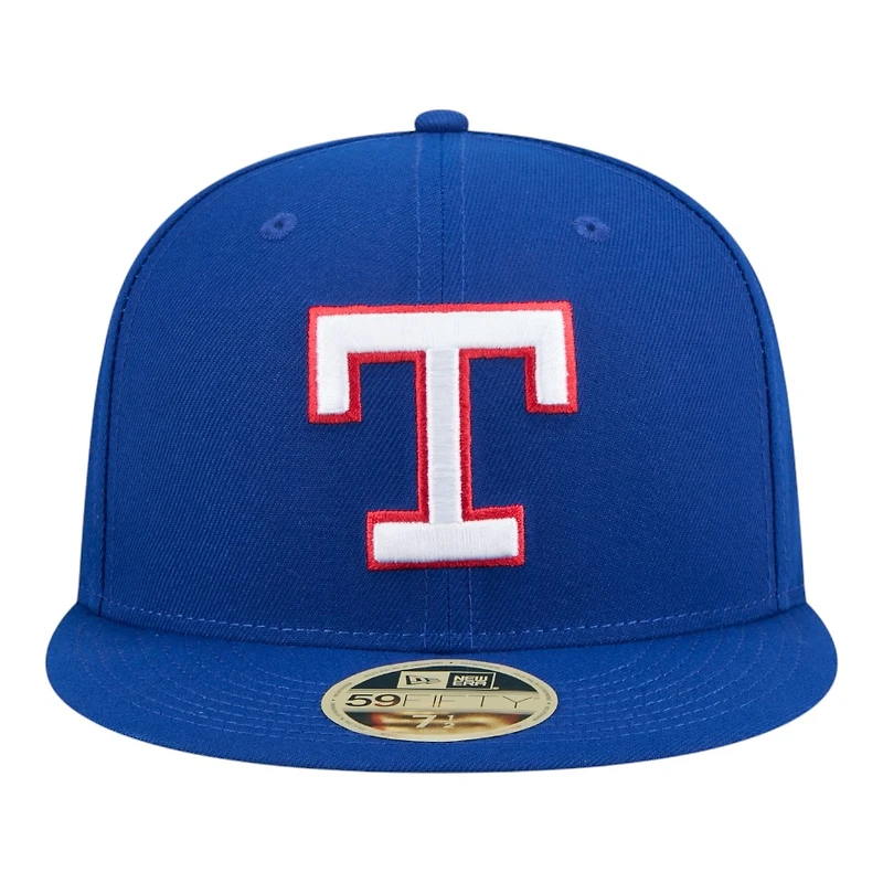 Texas Rangers Royal Blue Baseball Hall of Fame New Era 59FIFTY Fitted Hat